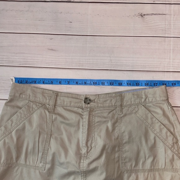 Croft & Barrow Effortless Stretch Khaki Skort | Size 12 Office Summer Pickleball - Picture 4 of 7